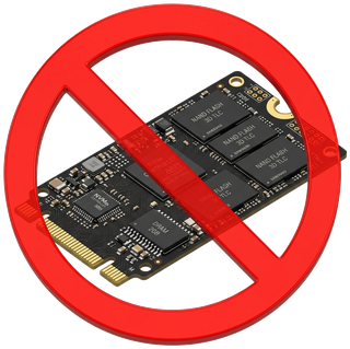 SSD Circuit Board Warning